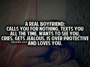 Real boyfriend. So true!