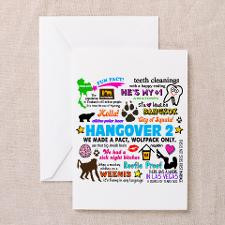 Hangover 2 Quotes Greeting Cards (Pk of 10) for
