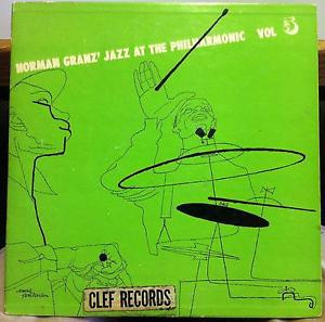 NORMAN GRANZ jazz at the philharmonic Vol 5 VG MG VOL 5 Clef 10 DSM