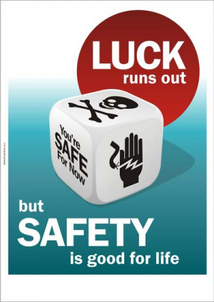 poster title safety is good for life poster title safety is good for ...