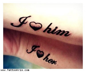 Cute Couple Tattoo Quotes 1