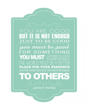 Lds Quotes The Day About