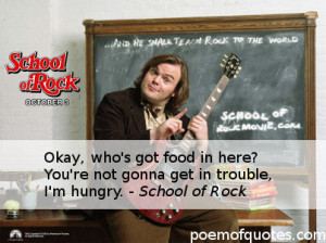 Funny School of Rock Quotes