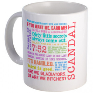 Scandal Quotes [multicolor] Mug
