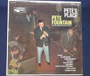 PETE FOUNTAIN PETES PLACE RECORD LP ALBUM