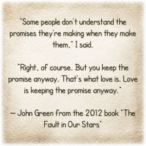 Some people don’t understand the promises they’re making when they ...