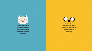 Adventure Time motivation wallpaper 3840x2160
