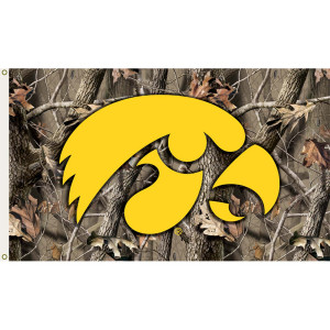 Iowa Hawkeyes Team Flag With...