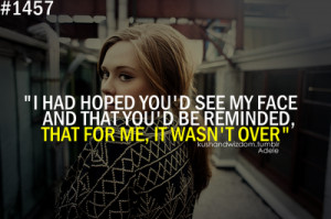 ... 2013 August 6th, 2013 Leave a comment pictures Adele quotes pic