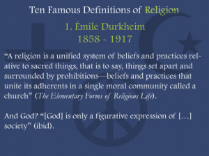 10 Famous Definitions of Religion