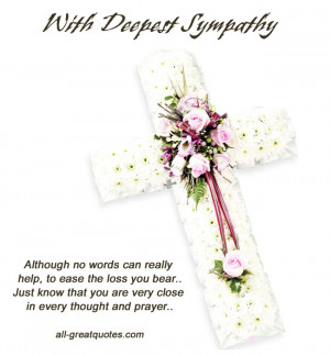 Condolences, Sympathy, Memorial Cards On Facebook