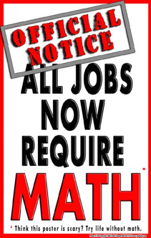 b47) Poster #138- Motivational Math Poster for Students