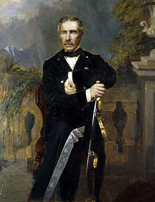 Painting of Sir George Grey by Daniel Louis Mundy, 1860s.