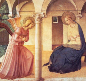 Fra Angelico -L'annonciation- Florence
