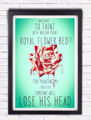 ... Flowers Posters, Paintings Rose, Alice In Wonderland, Wonderland
