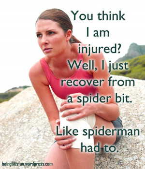 Fitness Motivation #5 #injured runner #fitness quote
