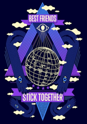 Best Friends Stick Together