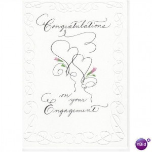 Congratulations On Your Engagement card
