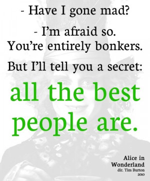 alice and wonderland quotes