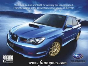 BMW, Audi & Subaru ads