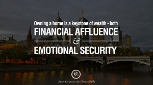Owning a home is a keystone of wealth – both financial affluence and ...
