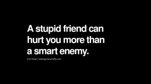 Quotes on Friendship, Trust and Love Betrayal A stupid friend can hurt ...