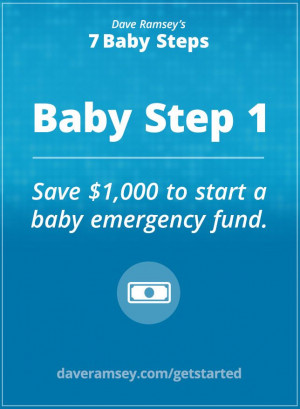 Baby Step 1 - daveramsey.com