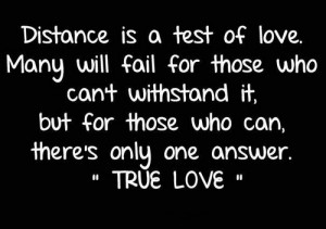 bible quotes about love and distance