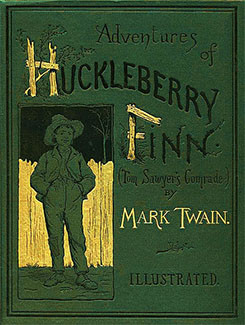 The Adventures of Huckleberry Finn by Mark Twain