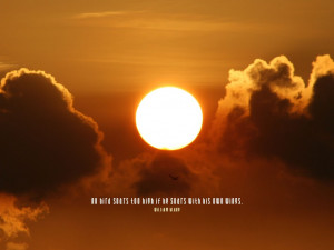 Wallpaper: Quotes-Own Wings quote wallpaper