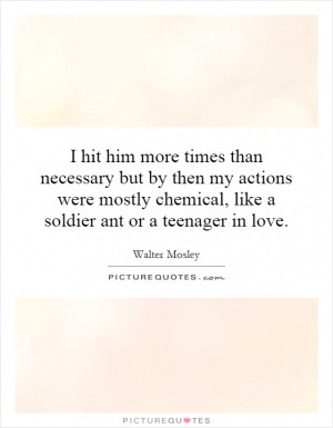 hit him more times than necessary but by then my actions were mostly ...