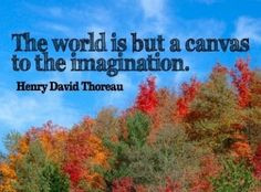Quote about imagination Henry David Thoreau More