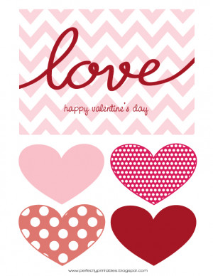 Free Valentine’s Day Printables