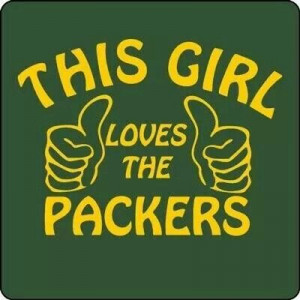 Packers girl #EsuranceFantasyTailgate 6- SPIRIT SWAG