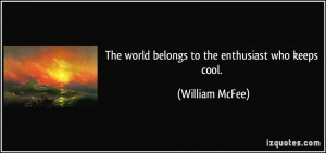 More William McFee Quotes