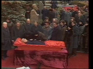 SD Leonid Brezhnev / Dead Body / USSR / 1982 – Stock Video # 144-837 ...