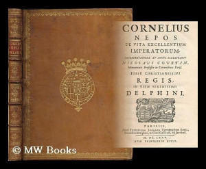 nepos cornelius cornelius nepos de vita excellentium imperatorum