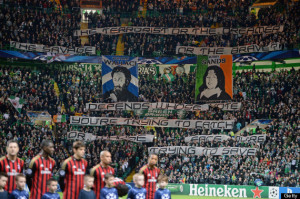 The Green Brigade's well choreographed message before Celtic's loss to ...