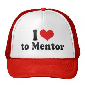 ... mentors often as trainers we are asked to be mentors or setup mentor