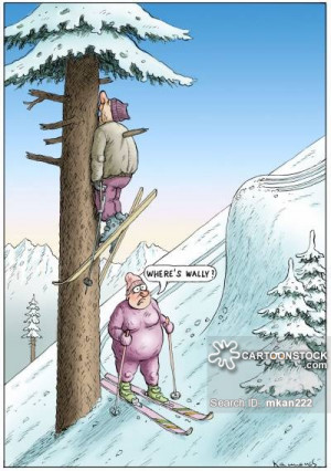 skiing accident cartoons, skiing accident cartoon, funny, skiing ...