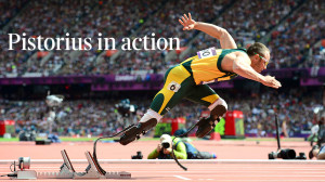 Oscar Pistorius: the fastest man on no legs