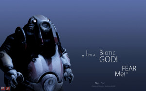 Wallpaper: Funny mass effect mass effect 2 biotic