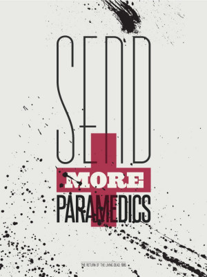 Striking Typographic Posters Of Zombie Movie Quotes