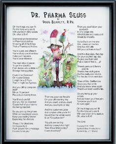 Dr Pharma Seuss Print More