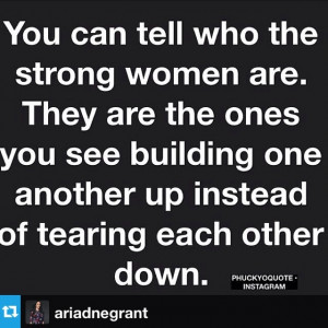 Repost from @ariadnegrant ---  word #girlpower @marieclaire ...