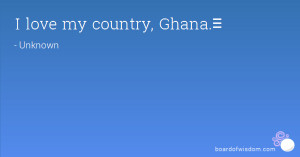 Ghana Quote