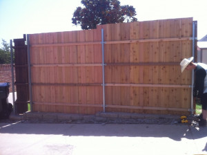 Click here for more before and after fence repair pics