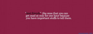 Best Friends Quote 292 Facebook Cover