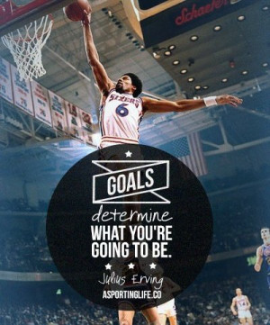 Quotes Goals Sports ~ Goals Determine What You're Going To Be ...