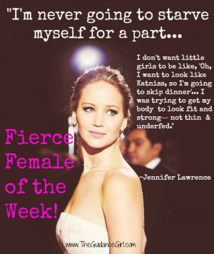 Fierce Female of the Week: Jennifer Lawrence